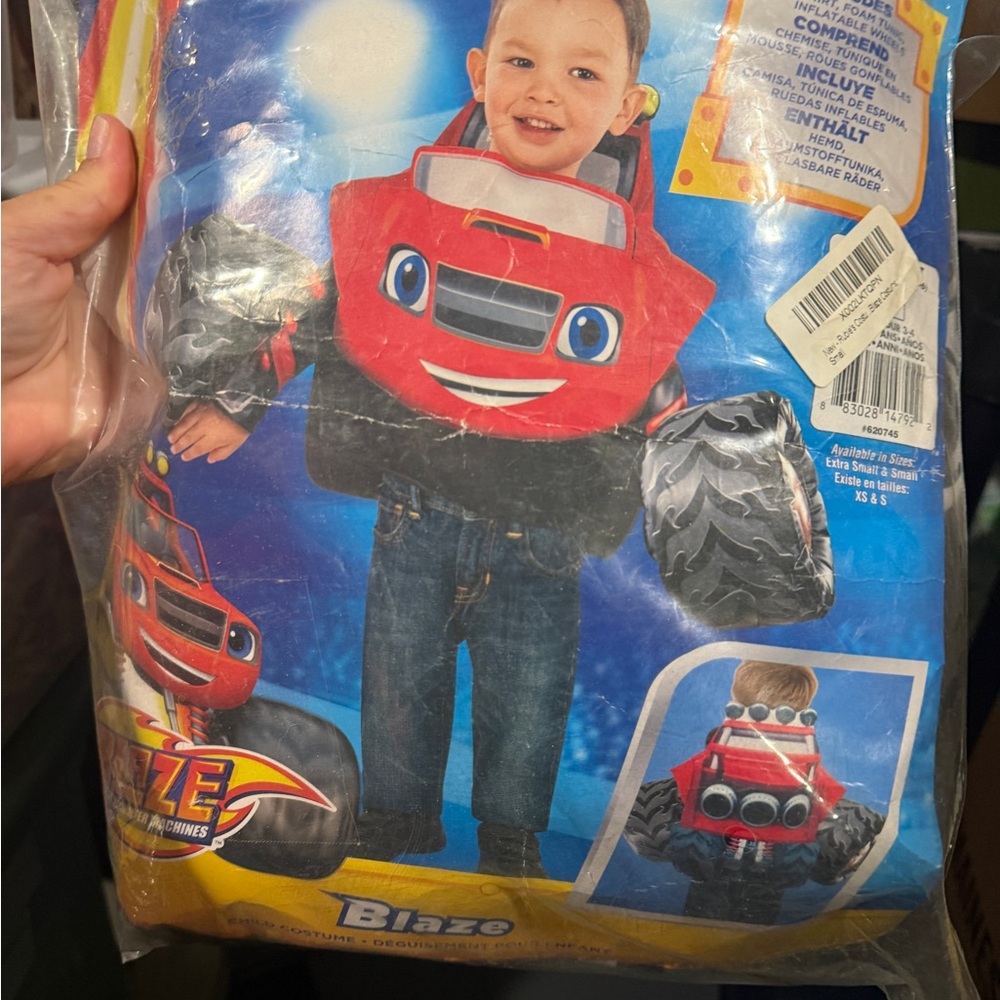 Blaze Costume -XSmall (costume only, no tires)